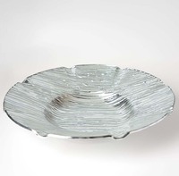 Nouveau design de plat de couleur dorée pour traiteur de mariage Vente en gros d'assiette chargeur de plat pour restaurant d'hôtel banquet verre carton pour fête