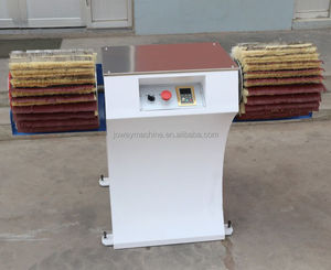 Machine à poncer le bois verticale à deux têtes, équipement multifonctionnel pour le débavurage et le ponçage des rampes d'escalier et des lignes de bois en bois massif - Product Image 3