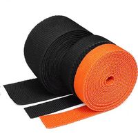 Textile gaine thermorétractable résistance à l'abrasion tissu doux manchon thermorétractable manchon tressé thermorétractable Nylon 2:1 énergétique