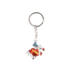 Collana con Ciondolo in Lega di Zinco Ispirata a <span class=keywords><strong>Genshin</strong></span> Impact, Stile Maschera di Dadalia Mandrill, Charm Cuore di Fuoco per Ragazze Magiche e Fan - Product Image 3