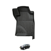Tapis de sol de voiture 3D en TPE faciles à nettoyer et à installer pour Toyota Prado 2006+