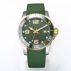 Reloj Deportivo Unisex con Movimiento Automático ETA, Cristal de Zafiro, Resistente al Agua 3BAR, Caja de Titanio, Correa de Goma, Luminoso, Mecánico - Product Image 3