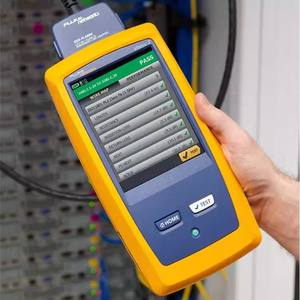 เครื่องทดสอบการรับรองสายเคเบิล FLUK E DSX2-5000 เครื่องมือวิเคราะห์ DSX2-8000 และ DSX-602 Fluk E ของแท้ใหม่ในสต็อก เครื่องทดสอบสายเคเบิล - Product Image 5