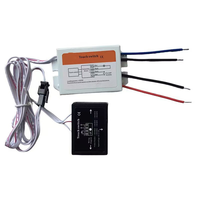 KAIYI Accesorios para Espejo Inteligente AC 110-220V, Interruptor Táctil Frontal para Espejo de Cuerpo Entero, Sensor de Luz, Controlador de Intensidad