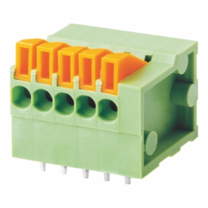 वांजी 2.54 मिमी पिच स्प्रिंग टर्मिनल ब्लॉक WJ141R-2.54 - Product Image 3