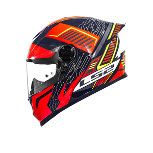 Casco de Motocicleta para Carreras LS2 FF300 para Hombre y Mujer Nuevo Material ABS Abatible con Gran Alerón Trasero para Toda Temporada Cierre Rápido Antivaho - Product Image 5