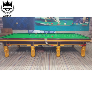 Mesa de Billar Profesional de Acero con Cojín, Mesa de Snooker de Madera Maciza de 12 pies - Product Image 6