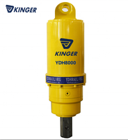 Foreuse hydraulique à couple élevé KINGER pour excavatrice, pour le forage de trous de pieux, certifiée CE