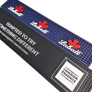 Durable Customizable Bar Service Runner <b>Mat</b> Non Slip Waterproof Spill Proof With Custom Color Pattern And Size For Bar - Product Image 2
