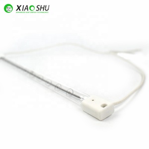 XIAOSHU 220v <span class=keywords><strong>230v</strong></span> elettrico alogeno quarzo tubo riscaldante 1000w 1200w quarzo alogeno lampada a infrarossi riscaldatore - Product Image 4