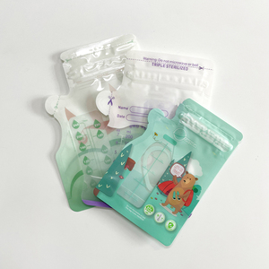 Sacs de conservation du <span class=keywords><strong>lait</strong></span> <span class=keywords><strong>maternel</strong></span> sans BPA, étanches, double paroi, jetables, avec bec verseur <span class=keywords><strong>pour</strong></span> l'allaitement - Product Image 5