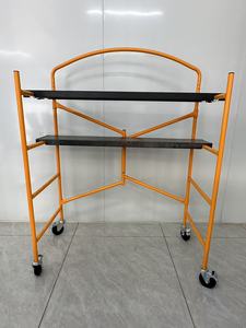 Plateforme mobile pliable légère en acier, échafaudage industriel, capacité de charge 400 kg - Product Image 2