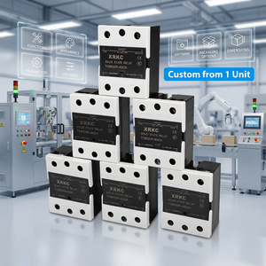 Relé de <span class=keywords><strong>Estado</strong></span> Sólido Eléctrico SSR de 40A, Controlador de Temperatura OEM de Plástico, Modelo SSR-40DA, 1 Año de Garantía - Product Image 1