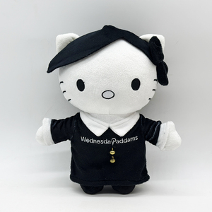 Nouvel Arrivage : Peluche brodée Travis Scott, Peluche Hello Wednesday Addams, Jouet anti-stress rembourré en coton PP - Product Image 1
