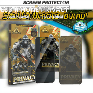 <span class=keywords><strong>Film</strong></span> de protection d'écran anti-poussière ESD Black King <span class=keywords><strong>Kong</strong></span> pour iPhone 15 Pro Max Protecteur d'écran en verre trempé M01 - Product Image 3