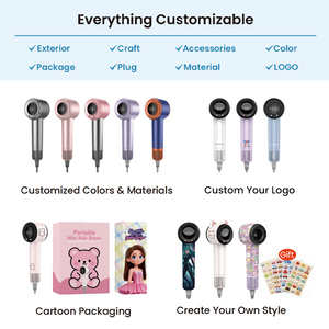 Máy sấy tóc <span class=keywords><strong>mini</strong></span> du lịch chuyên nghiệp cầm tay động cơ BLDC ion cao cấp xu hướng mới 2026, 110.000 vòng/phút, dành cho salon làm đẹp - Product Image 6