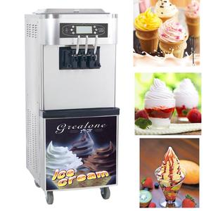 เครื่องทำไอศกรีมเชิงพาณิชย์ F8118 สำหรับทำไอศกรีมขาย ขนาดเล็ก ราคาประหยัด สำหรับใช้ในบ้านและอุตสาหกรรม 3 รสชาติ - Product Image 3