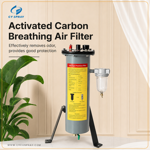Filtre respiratoire ABS pour <span class=keywords><strong>casque</strong></span> de sablage avec thermostat, <span class=keywords><strong>purificateur</strong></span> <span class=keywords><strong>d</strong></span>'<span class=keywords><strong>air</strong></span> comprimé pour <span class=keywords><strong>casque</strong></span> de sécurité de sablage - Product Image 1