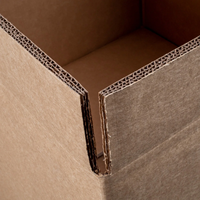 Boîte d'emballage de stockage à haut volume personnalisable sans impression recyclable nouvelle boîte Gaylord à double triple paroi robuste avec couvercle