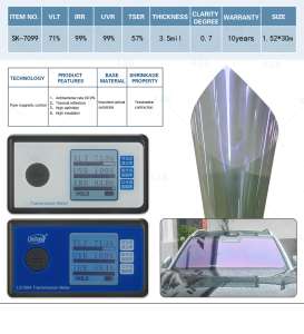 Película <span class=keywords><strong>de</strong></span> ventana solar antibacteriana púrpura imperial Control magnético Cambio <span class=keywords><strong>de</strong></span> color Tinte <span class=keywords><strong>de</strong></span> protección UV <span class=keywords><strong>de</strong></span> iones negativos - Product Image 3