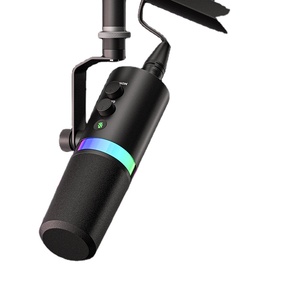 Microphone dynamique professionnel USB XLR TYPE C RGB pour jeux, support de microphone de bureau pour enregistrement sur ordinateur, enseignement, diffusion en direct <span class=keywords><strong>NV7</strong></span> - Product Image 1