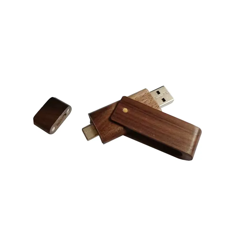 Ahşap ahşap Otg tipi C Cles Usb bellek Disk sopa Pendrive kalem sürücü Usb bellek sürücü