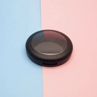 Stock P-LAN Offre Spéciale 26mm 36mm 44mm 59.5mm étui à fard vide noir mat étuis à poudre compacts personnalisés emballage