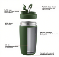 Gobelets à café isolés personnalisés étanches de 350/450ml avec couvercle à double usage, tasses en gros voyage tasse à café en acier inoxydable personnalisée