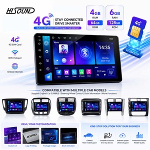 Estéreo para Auto Android 15 <span class=keywords><strong>de</strong></span> 7, 9 y 10 Pulgadas, <span class=keywords><strong>4</strong></span>+64GB, 6+128GB, CarPlay Inalámbrico, Navegación GPS, DSP, FM, RDS, 4G, SIM, Pantalla - Product Image 1
