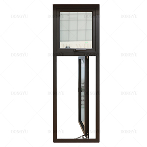 Wärme bruch flügel-und Kippfenster Energie effiziente isolierte Rahmen mit doppelter Dreifach verglasung zur Wärme isolierung - Product Image 6