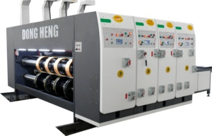 Dongheng máy hộp sóng 3 màu in khía Máy carton - Product Image 4