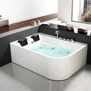 <span class=keywords><strong>Baignoire</strong></span> <span class=keywords><strong>de</strong></span> massage en <span class=keywords><strong>acrylique</strong></span> <span class=keywords><strong>ou</strong></span> ABS pour 2 personnes avec deux oreillers - Product Image 1