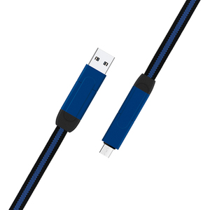 Nouveau design 2026 – <span class=keywords><strong>C</strong></span>âble de données tressé en alliage d'aluminium durable 6-en-1 3A 60W PD <span class=keywords><strong>USB</strong></span> à charge rapide Type-<span class=keywords><strong>C</strong></span> pour iPhone/Samsung - Product Image 5