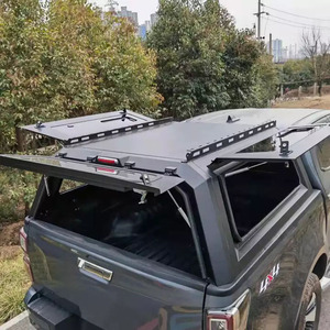 <span class=keywords><strong>ISUZU</strong></span> <span class=keywords><strong>DMAX</strong></span> 2012-2021 toit rigide en aluminium tout-terrain Ute camion lit auvent étanche panneau coulissant pick-up avec fonction étanche - Product Image 3