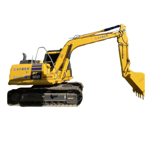 Excavadora Usada Original de Japón Komatsu PC160 a Bajo Precio en Venta, Buen Estado, Piezas Originales, Excavadora Usada Komatsu PC160 en Stock - Product Image 1