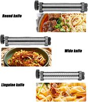 Nouvelle machine à pâtes électrique automatique commerciale 2200W, multifonctionnelle, pour nouilles, spaghetti, rouleaux de pâte, presse à wonton, pains