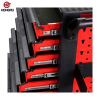 Rangement d'outils multifonctionnel durable Serrure à clé latérale à 6 tiroirs Armoire OEM pour chariot à outils