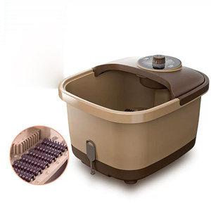 Masajeador Shiatsu eléctrico portátil, lavabo de Spa para pies, baño de remojo con masajeador para uso doméstico, tazón de pedicura constante con calefacción - Product Image 6