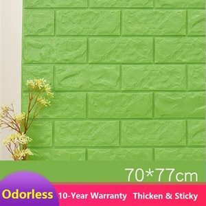 Autocollants de carreaux muraux, en mousse, pour salon, prix d'usine, bon marché, pour enfants - Product Image 2