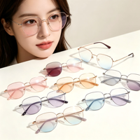 Lentilles optiques asphériques BONA1.61 GX7 résistantes aux chocs, protection UV400, faible contrainte pour verres de lunettes sans monture