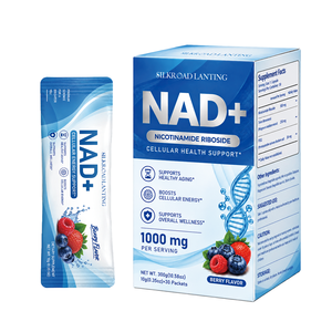 Paquetes de Suplemento de NAD+ Personalizados para Energía Celular, Envejecimiento Saludable y Bienestar Diario, Suministro de Marca Privada - Product Image 1