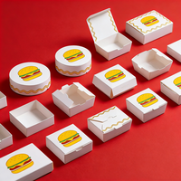 Boîtes en papier kraft blanc recyclé personnalisables, de qualité alimentaire, rectangulaires, pliables, kit d'installation, bougies, perruques, déjeuner, sushi écologique
