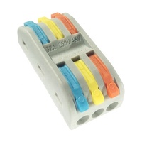 Connector 3-leiter Terminal Block With Operating Levers LED Lighting Connectors KB58 Series