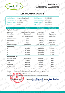 Healthife stok doğrudan satış fabrika toptan 100% saf doğal şaga mantar tozu - Product Image 5