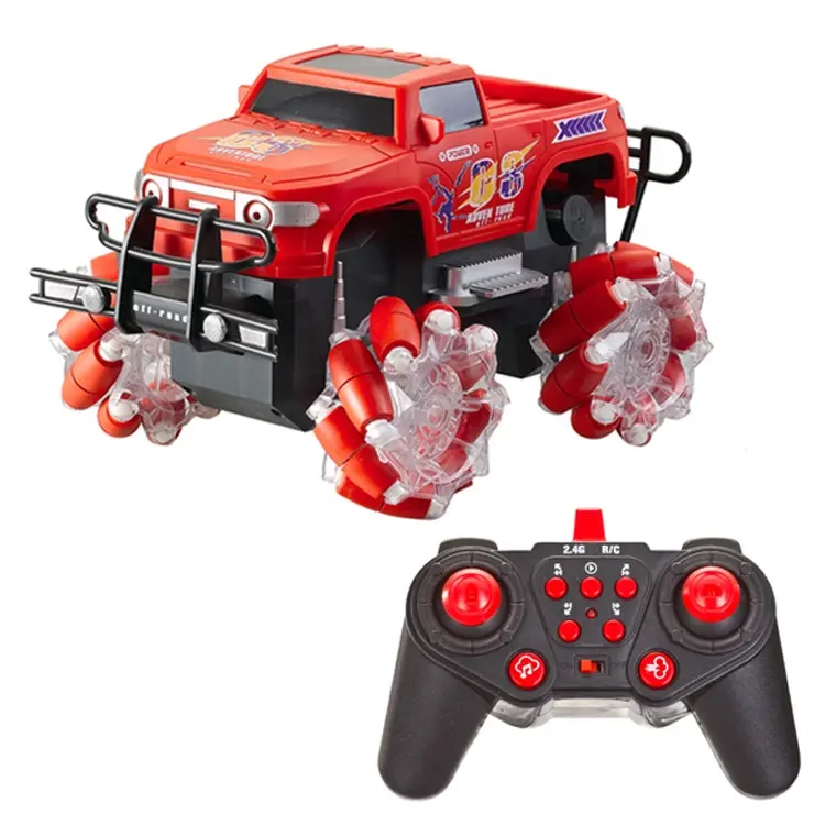 1 14 Remote control car drift with spray music light 13CH 4WD rc off-road car new toys 2023 kids