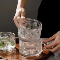 Ensemble de verrerie réutilisable de qualité supérieure de 14 oz, récipient pour overnight oats avec couvercle en bambou et cuillère pour tasses à café