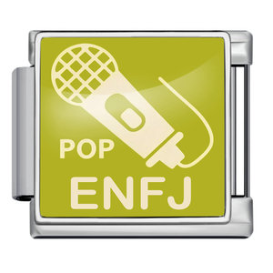MBTI บุคลิกภาพ แนวเพลง อีพ็อกซี่ ชาร์มอิตาเลียน ลิงค์สแตนเลส สีเงิน สีทอง หลายเครื่องดนตรี ลายเทปย้อนยุค DIY - Product Image 3