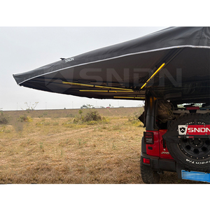 กั<span class=keywords><strong>น</strong></span>สาดแบบตั้งอิสระ SNDN 270 องศา สำหรับรถออฟโรด 4WD พร้อมไฟ LED แบบปีกค้างคาว  โครงอะลูมิเนียมกัน<span class=keywords><strong>น</strong></span>้ำ  แบบเดี่ยว/คู่ - Product Image 2