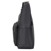 Sac à bandoulière décontracté en tissu Oxford pour hommes Nouveau sac à main horizontal tendance Mallette de messager d'affaires