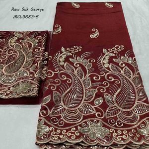 Indian <strong>Georges</strong> <strong>George</strong> Blouse India Embroidery Fabrics <strong>Wrappers</strong> - Product Image 5